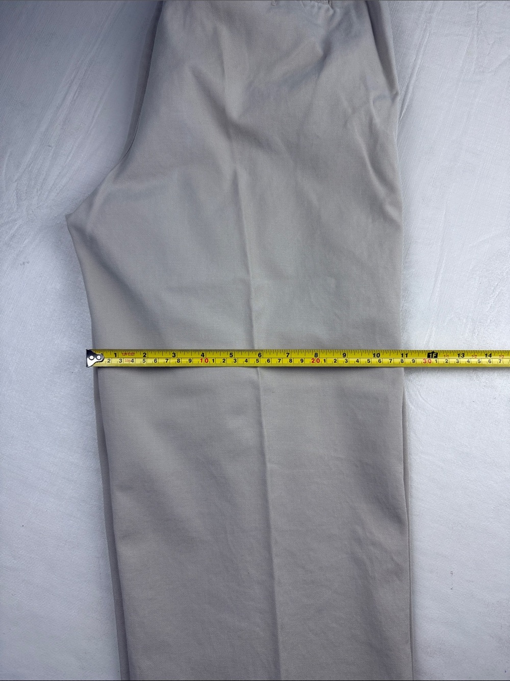 Ralph Lauren Polo Sport Light Khaki Pleated Cuffed Chino Pants Size 10P - Picture 11 of 14